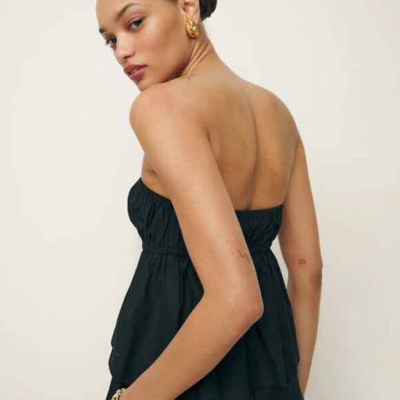 Reformation Rowen Top Black - Size S - Picture 2 of 4